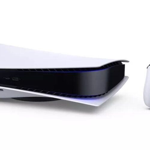 مشخصات قیمت و خرید کنسول نسل ۹ بازی  ( پلی استیشن 5 )  Sony Playstation 5  PS5_side
