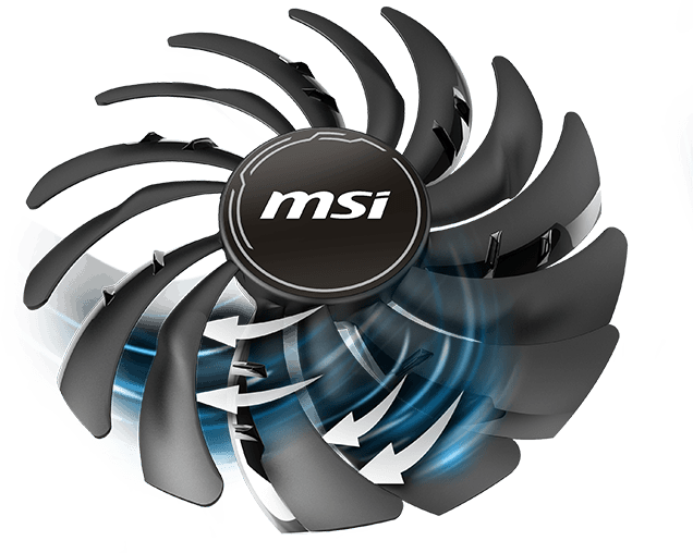 فن های مدل MSI TORX Fan 3.0