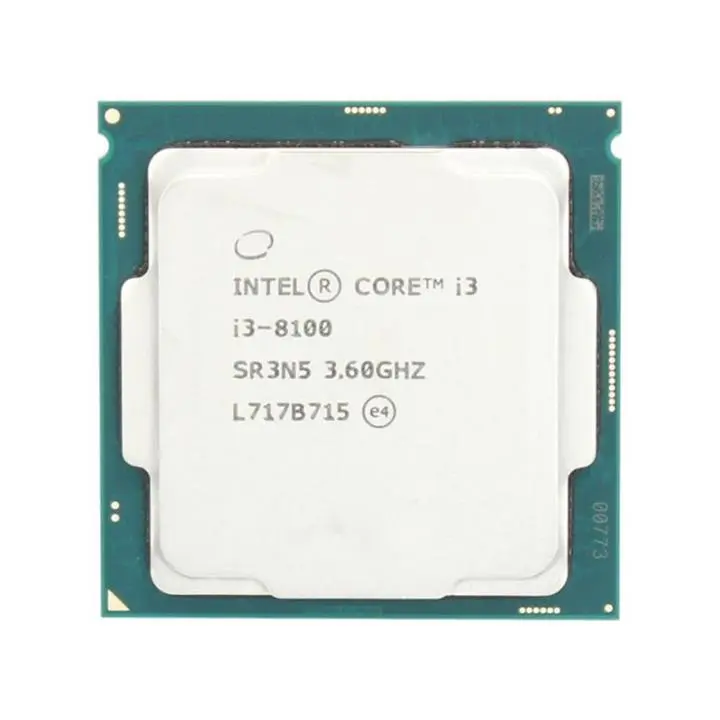 CPU Intel Core i3 8100 CPU Intel Core i3 8100
